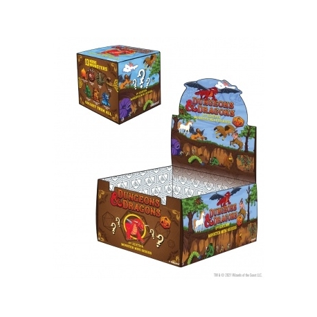 Dungeons & Dragons: 3 in. Vinyl Mini - Monster Series 1: D&D 1e Display (24)