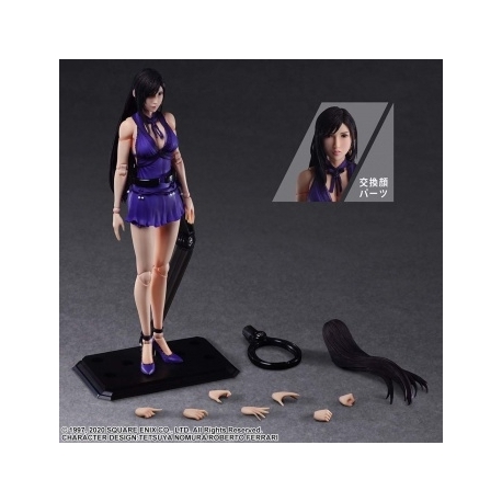 Final Fantasy VII Remake Play Arts Kai Action Figure Tifa Lockhart Dress Ver.