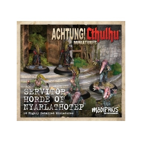 Achtung! Cthulhu Skirmish: Servitors of Nyarlathotep unit pack (Inglés)