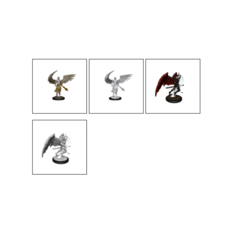 D&D Nolzur's Marvelous Miniatures - Deva & Erinyes (6 Units)