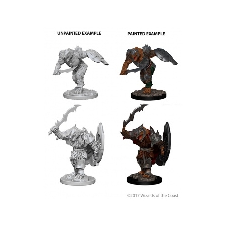 D&D Nolzur's Marvelous Miniatures - Dragonborn Male Fighter (6 Units)