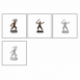 D&D Nolzur's Marvelous Miniatures: Githyanki (4 Units) - EN