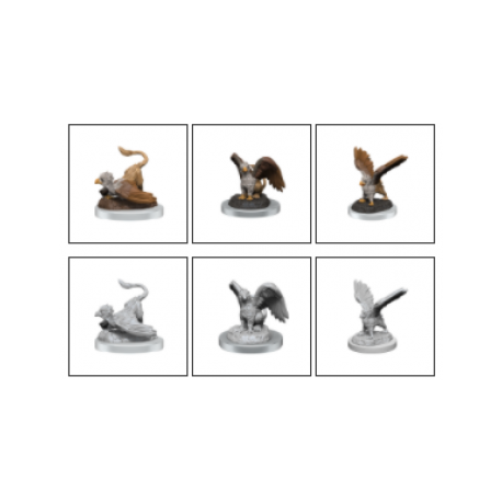 D&D Nolzur's Marvelous Miniatures: Griffon Hatchlings (4 Units) - EN
