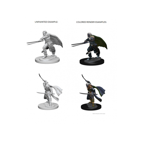 D&D Nolzur's Marvelous Unpainted Miniatures - Elf Male Ranger (6 Units)