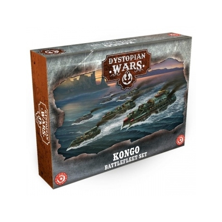 Dystopian Wars: Kongo Battlefleet Set - EN