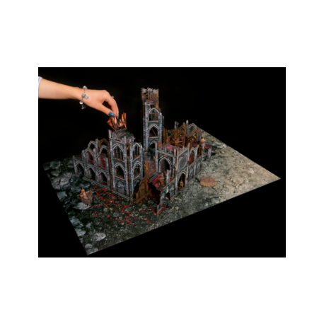 e-Raptor Wargaming Set GOTHIC CATHEDRAL - Constructions + Map