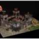e-Raptor Wargaming Set STONE FORTRESS - Constructions + Map