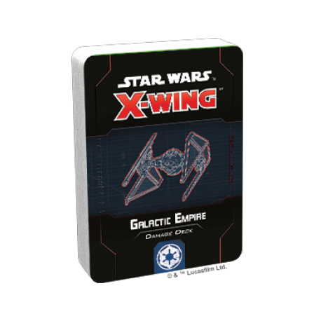 FFG - Star Wars X-Wing: Galactic Empire Damage Deck (Inglés)