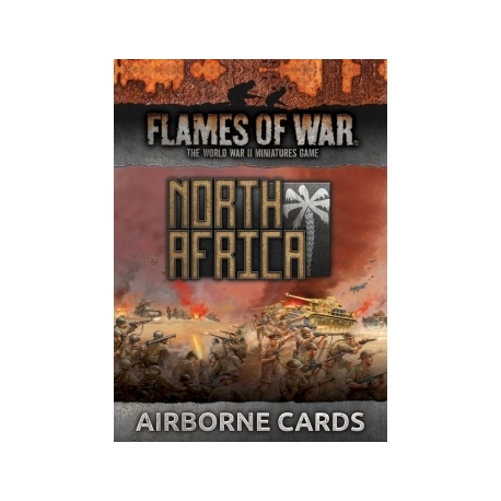 Flames of War - Airborne Units & Command Cards (88 cards) (Inglés)