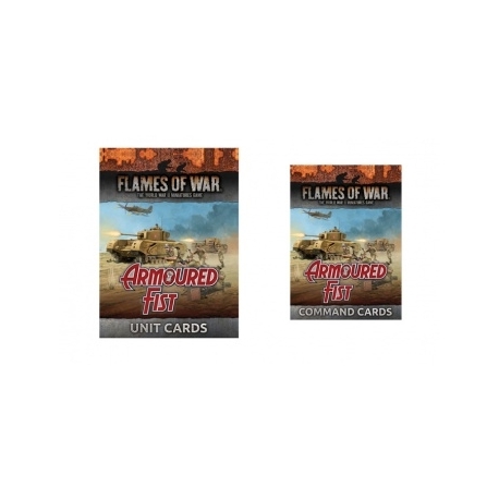 Flames of War - British Desert Rats Card Bundle (Inglés)