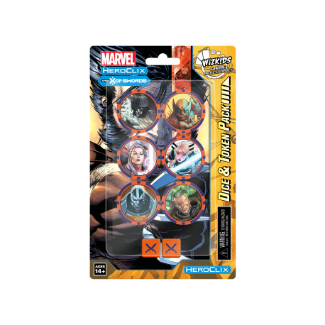 Marvel HeroClix: X-Men X of Swords Dice and Token Pack (Inglés)