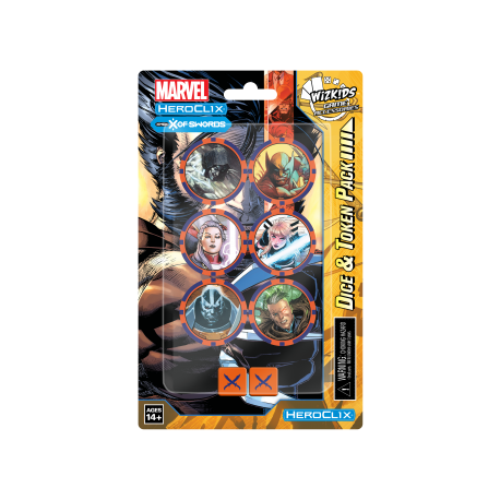 Marvel HeroClix: X-Men X of Swords Dice and Token Pack - EN