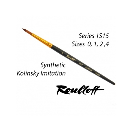 Roubloff Fine-Art Brush - 1S15-0 Detail (Synthetic) (5 Pcs)