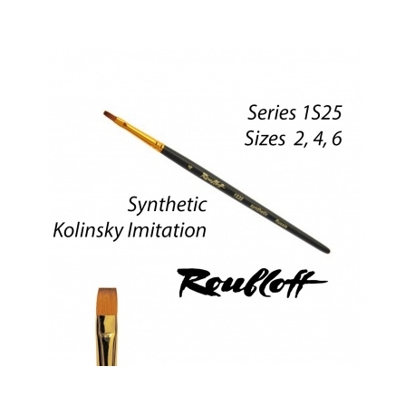 Roubloff Fine-Art Brush - 1S25-4 Drybrush regular (5 pcs)