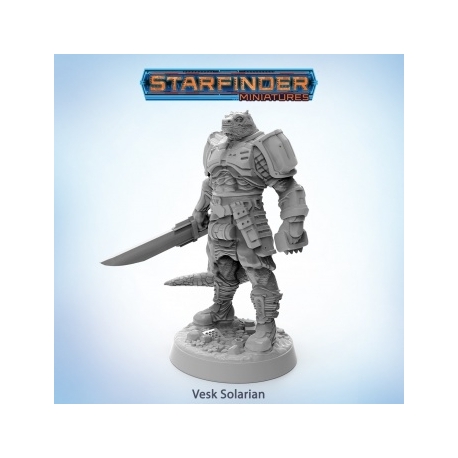 Starfinder Miniatures: Vesk Solarian (Inglés)