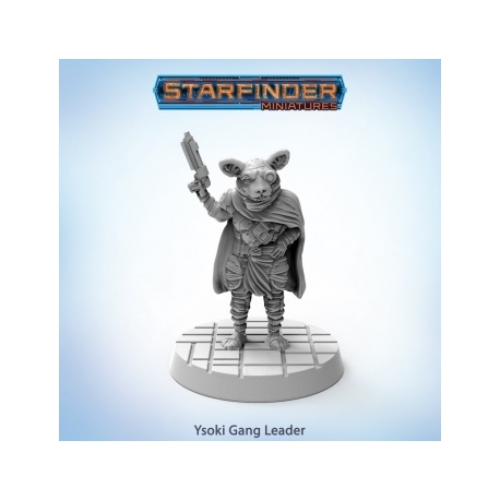 Starfinder Miniatures: Ysoki Gang Leader (Inglés)