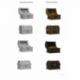 WizKids Deep Cuts Unpainted Miniatures - Chests (6 Units)