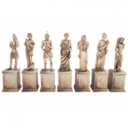 Ziterdes - 7 römische Statuen