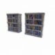 Ziterdes - Enciclopedia Bücherregal" 2-teilig"