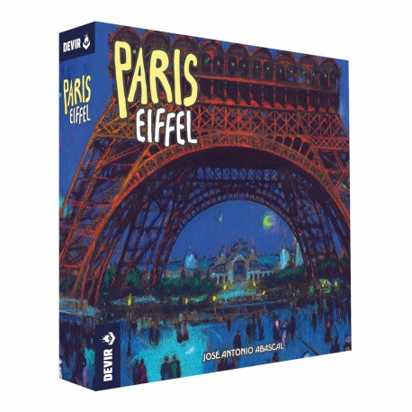 Eiffel expansion of the board game Paris: la citè de la lumière de Devir 