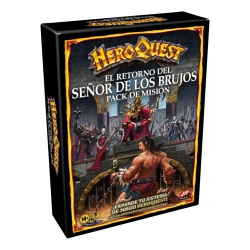 The Return of the Warlock Lord Expansion for HAsbro's Heroquest Board Game