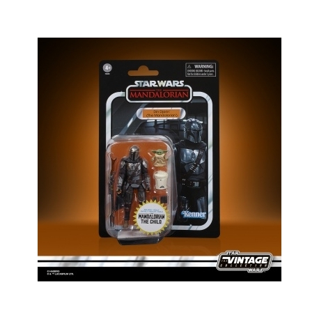 Star Wars The Vintage Collection Din Djarin (The Mandalorian) and The Child