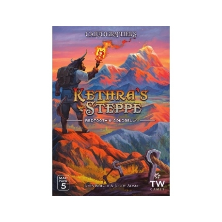 Cartographers Map Pack 5 - Kethra's Steppe - EN