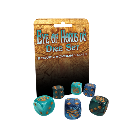 Eye of Horus d6 Dice Set