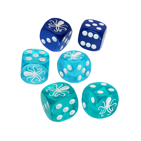 Octopus d6 Dice Set