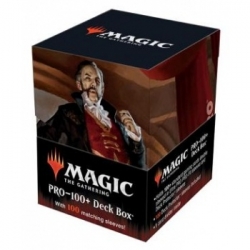 UP - PRO 100+ Deck Box and 100ct sleeves Commander Innistrad Crimson Vow V2