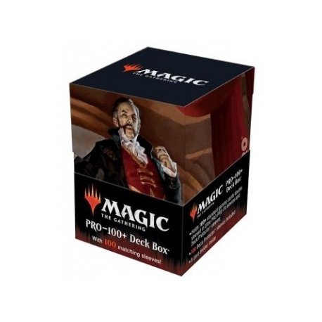 UP - PRO 100+ Deck Box and 100ct sleeves Commander Innistrad Crimson Vow V2