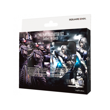 Final Fantasy TCG - Golbez VS Cecil 2-Player Starter Set Display (6 Sets) (Inglés)