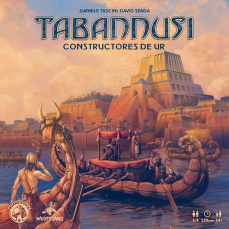 Juego de mesa Tabannusi: Constructores de Ur de Maldito Games
