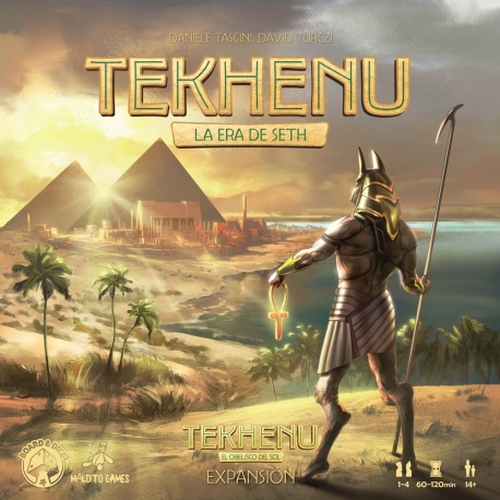 Expansión La Era de Seth del juego de mesa Tekhenu: El Obelisco Del Sol de Maldito Games