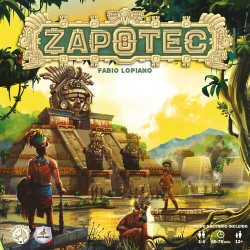 Juego de mesa de gestión de recursos Zapotec de Maldito Games