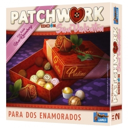 Patchwork Valentine board game from Lookout Games