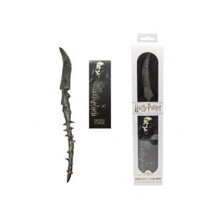 Harry Potter - Death eater's Wand with 3D bookmark