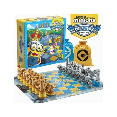 Minions Medieval Mayhem Chess Set