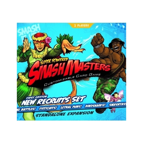 Super Powered Smash Masters New Recruits Expansion Set (Inglés)