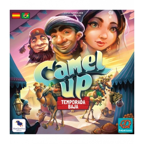 Camel Up Low Season board game from MasQueOca Editions