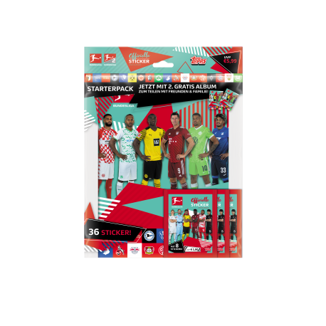 Bundesliga Sticker 2021/2022 Starterpack