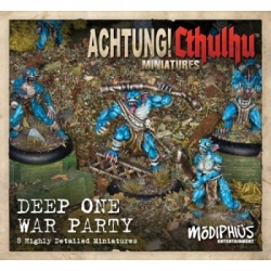 Achtung! Cthulhu Skirmish: Deep Ones War Party unit pack (Inglés) de Modiphius Entertainment