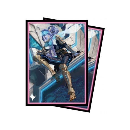 UP - Standard Sleeves for Magic: The Gathering - Kamigawa Neon Dynasty A (100 Sleeves)