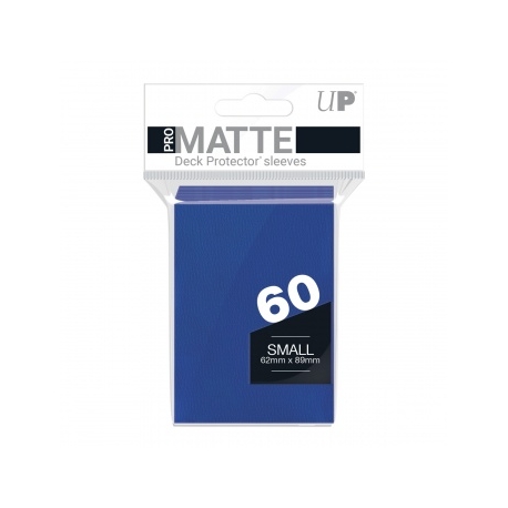 UP Small Sleeves Pro-Matte Blue (60 Sleeves) de Ultra Pro