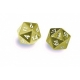 UP Dice Heavy Metal D20 2-Dice Set Gold de Ultra Pro