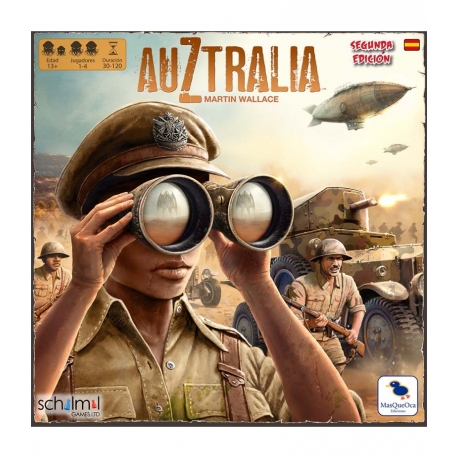 Juego de mesa AuZtralia de MasQueOca Ediciones