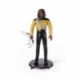 Worf Action figure Bendyfigs Star Trek The Next Generation