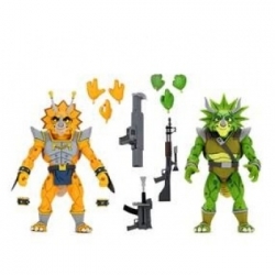Teenage Mutant Ninja Turtles (Cartoon)'7' Scale Action Figure'Captain Zarax and Zork 2 Pack