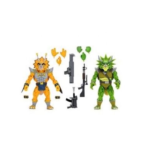 Teenage Mutant Ninja Turtles (Cartoon)'7' Scale Action Figure'Captain Zarax and Zork 2 Pack