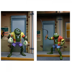 TMNT (Cartoon) - 7' Scale Action Figure - Napoleon & Atilla Frog 2 pack